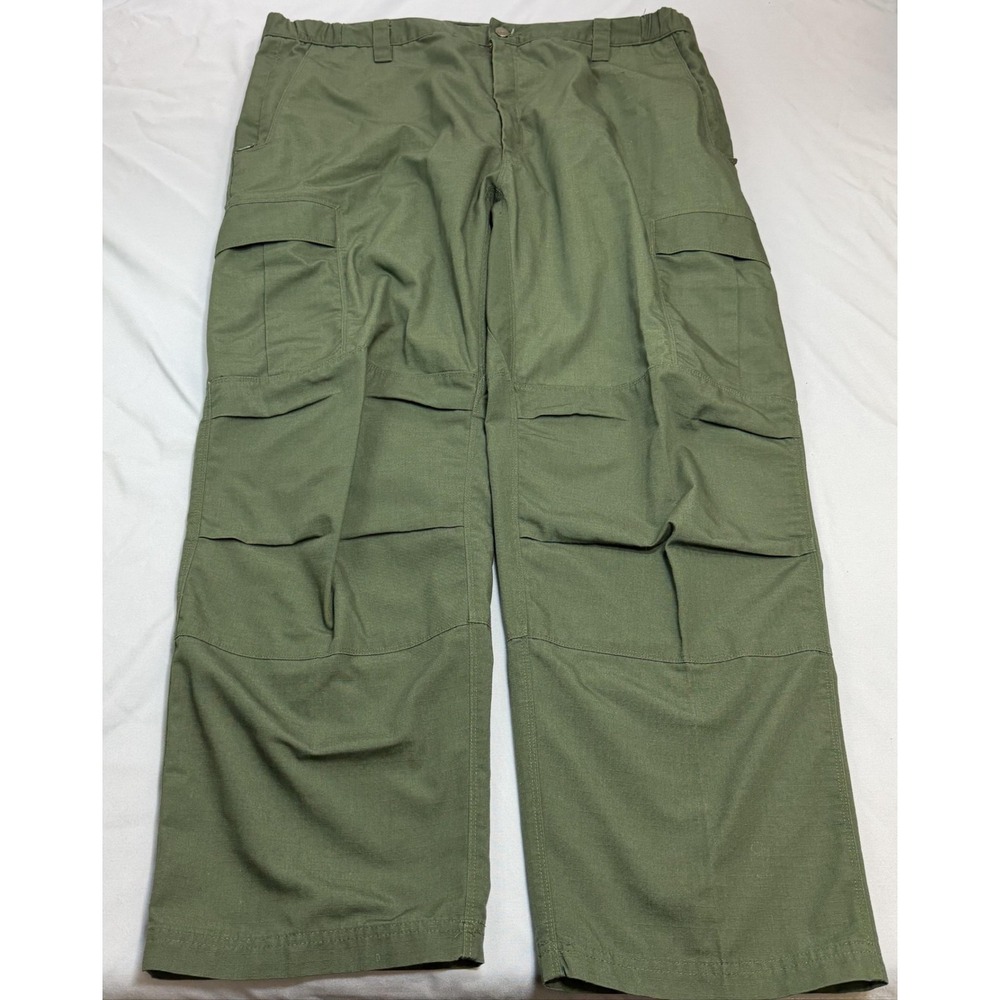Vertx Cargo Pants Mens 44x30 Green Ripstop VTXRDP Tactical Utility Workwear 2